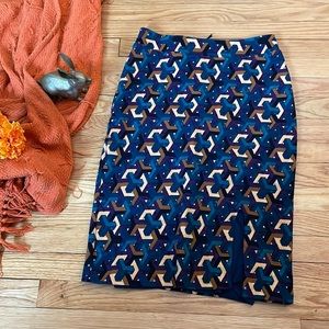 Maeve Skirt Medium Womens straight pencil print